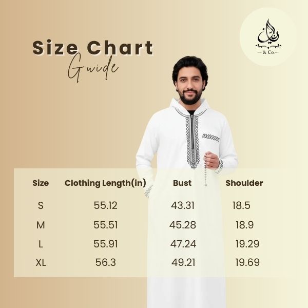 Faris Modern Men's Thobe | Rayyan & Co.