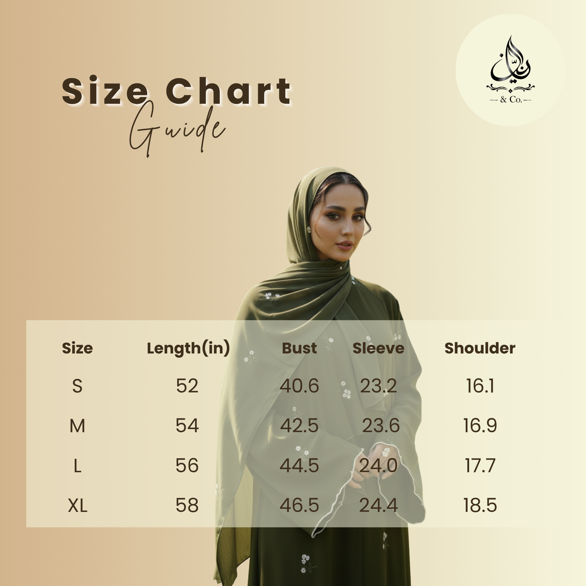 Safiya  Abaya – Floral Embroidered Flowing Abaya