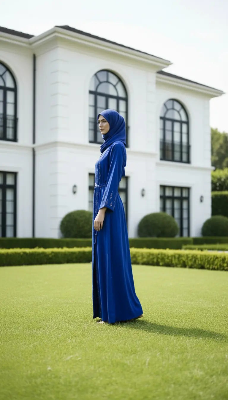 Zafira Embroidered Abaya | Rayyan & Co