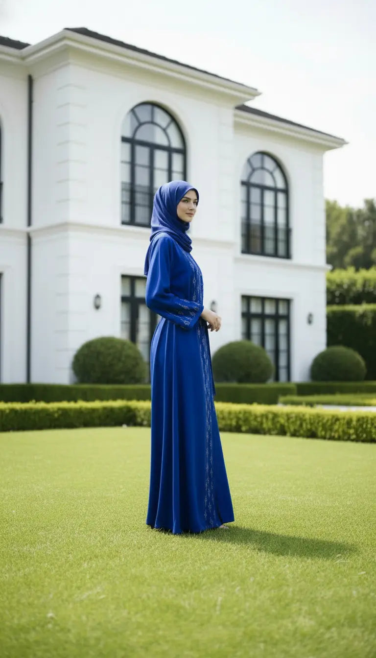 Zafira Embroidered Abaya | Rayyan & Co